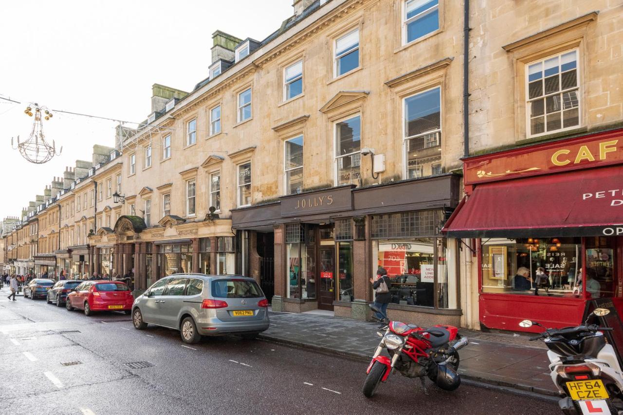 Stunning & Central Milsom Street Apartment Bath Exterior foto